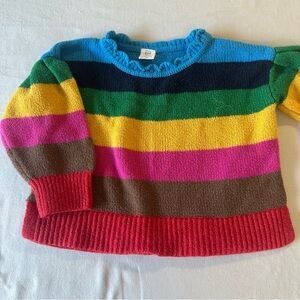 GAP - Colorful Striped Kids Sweater